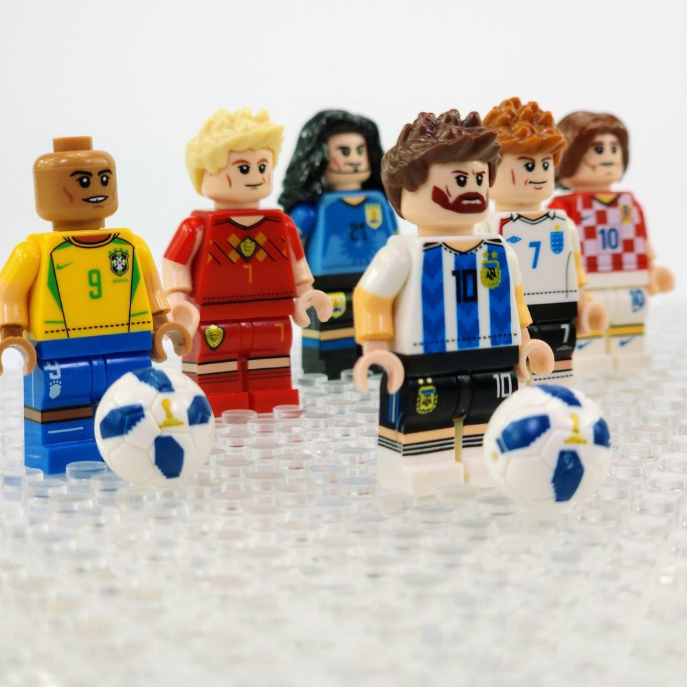 FIFA Football World Cup Block Figures Set of 8pcs 25