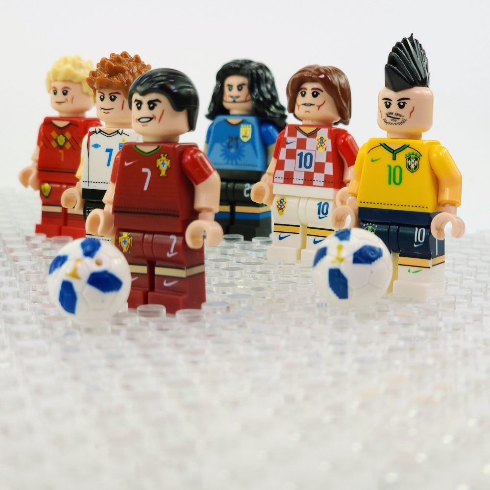 FIFA Football World Cup Block Figures Set of 8pcs 25