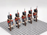 French Fusilier Block Figures Set