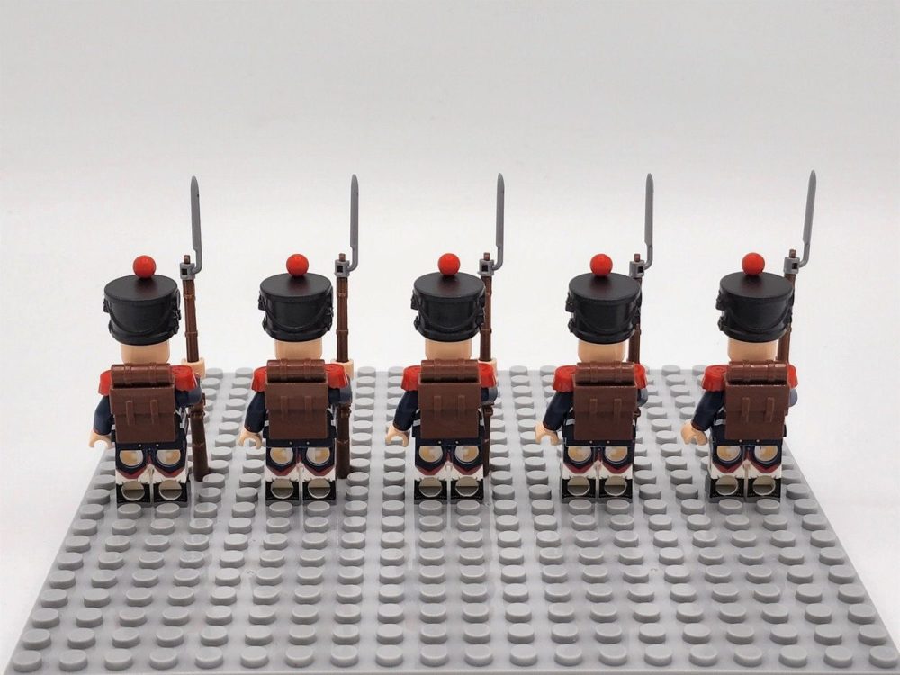 French Fusilier Block Figures Set