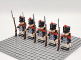 French Fusilier Block Figures Set