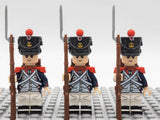 French Fusilier Block Figures Set