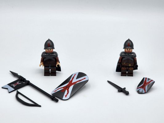 Game of Thrones House Bolton Block Figures Set