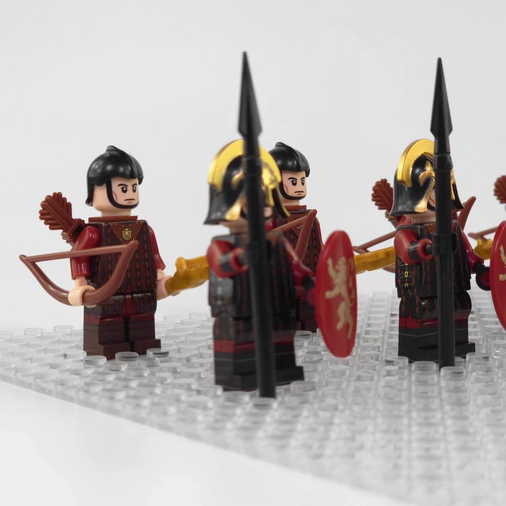 Game of Thrones House Lannister Block Figures Set