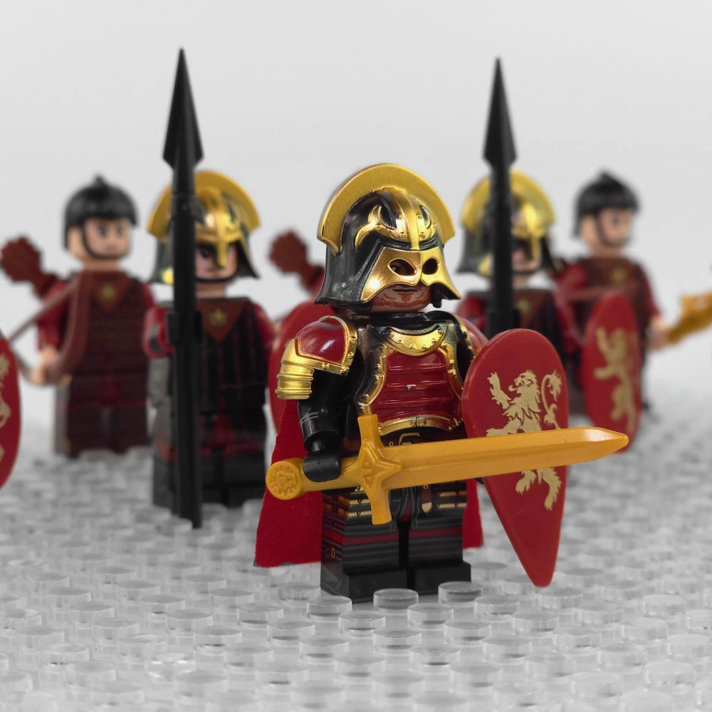 Game of Thrones House Lannister Block Figures Set