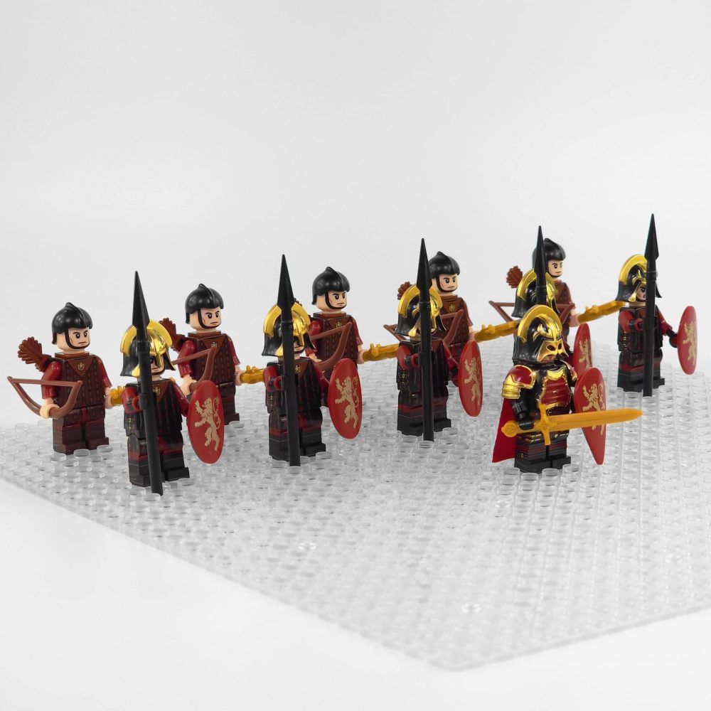 Game of Thrones House Lannister Block Figures Set