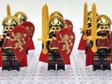 Game of Thrones House Lannister The Golden Knights Block Figures Set