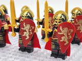 Game of Thrones House Lannister The Golden Knights Block Figures Set
