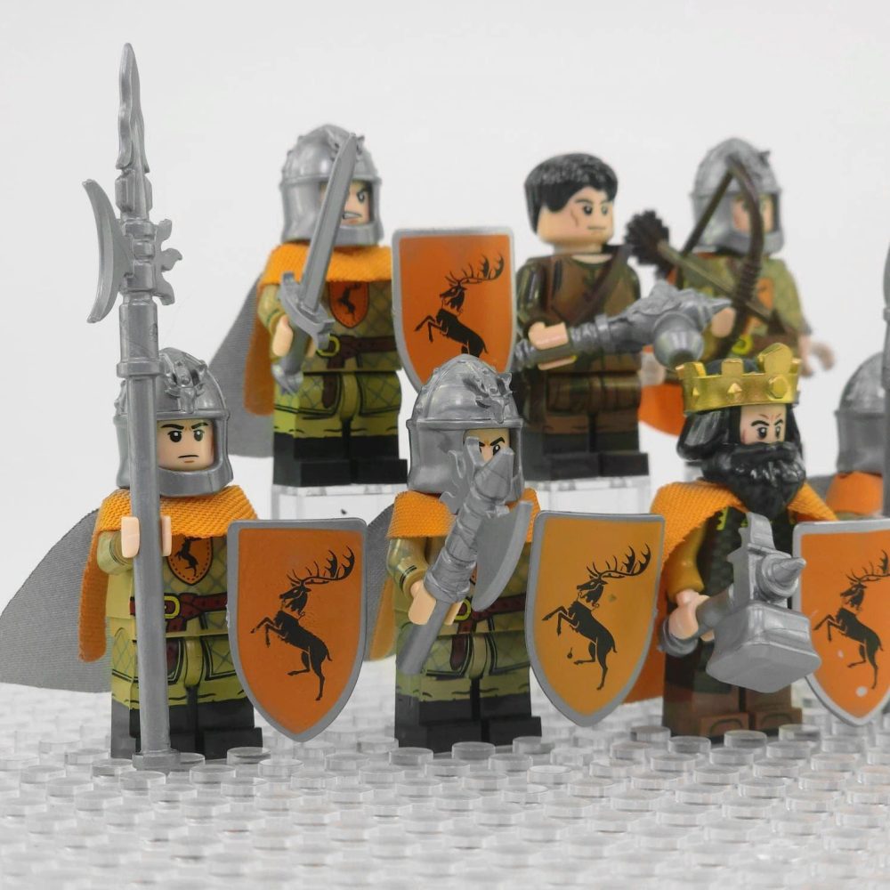 Game of Thrones House of Baratheon Block Figures Set