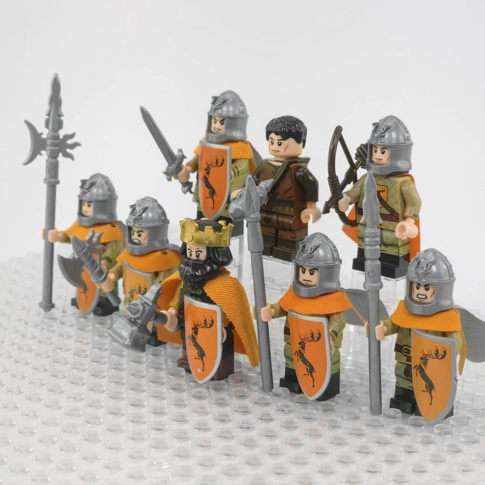 Game of Thrones House of Baratheon Block Figures Set