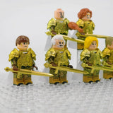 Game of Thrones Kings Guard Block Figures Set