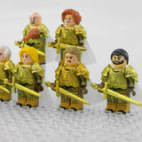 Game of Thrones Kings Guard Block Figures Set