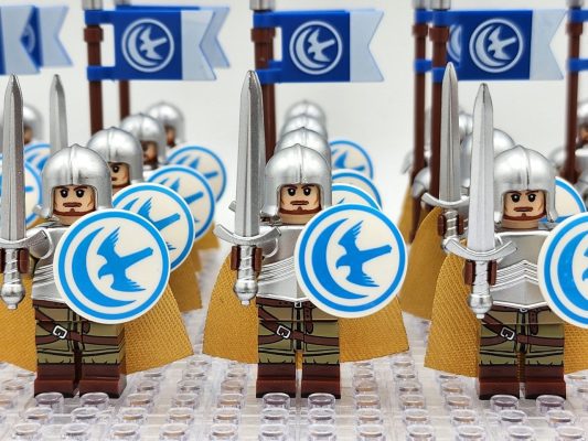 Game of Thrones Knights of the Vale Block Figures Set