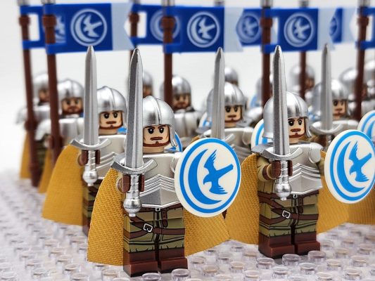 Game of Thrones Knights of the Vale Block Figures Set
