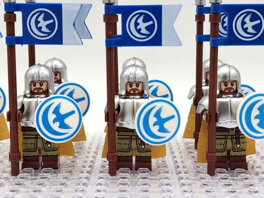 Game of Thrones Knights of the Vale Block Figures Set