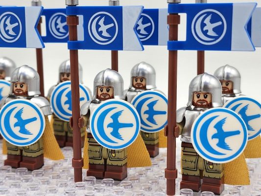 Game of Thrones Knights of the Vale Block Figures Set