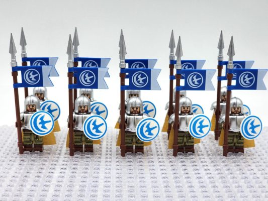 Game of Thrones Knights of the Vale Block Figures Set
