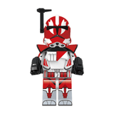 Space War Theme Clone Heroes Captains Leaders & Commanders Block Figures Megalist