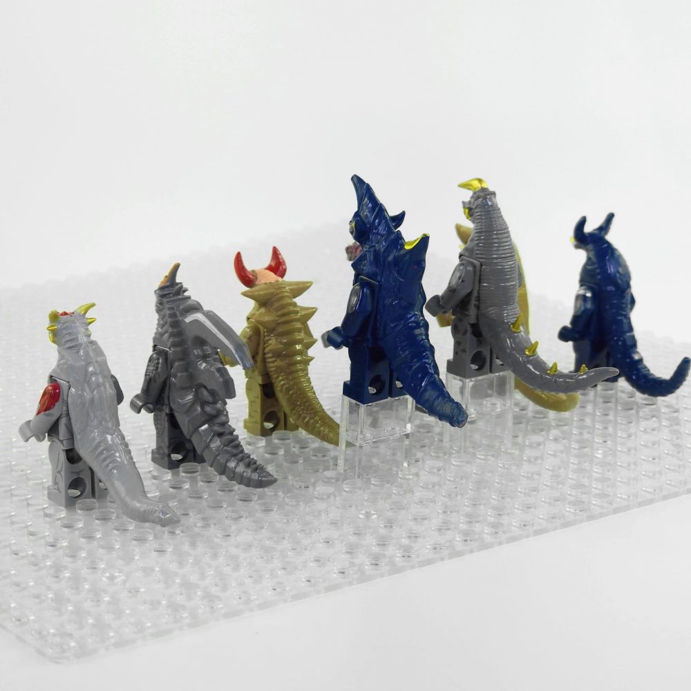 Godzilla Ultraman Monsters and Kaiju Variants Block Figures Set