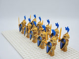 Golden Crown Knights Style 1 Block Figures Set of 10pcs