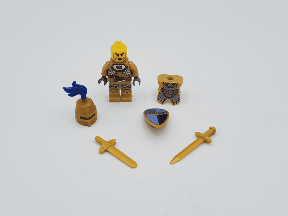 Golden Crown Knights Style 2 Block Figures  Set of 10pcs