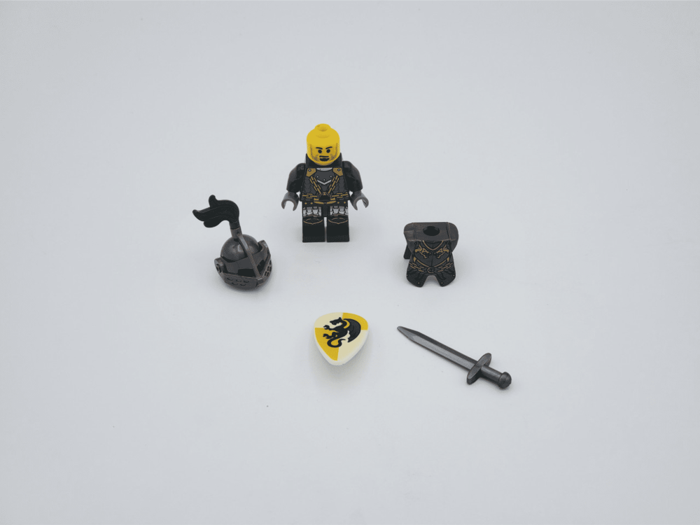 Green Dragon Knights Style 2 Block Figures Set of 10pcs
