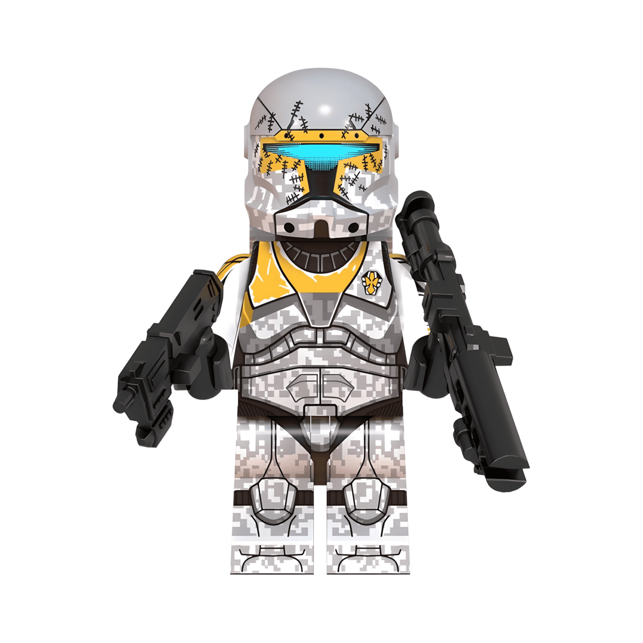 Space War Theme Clone Heroes Captains Leaders & Commanders Block Figures Megalist