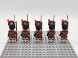 Grenadiers of the Old Guard Block Figures Set of 5pcs