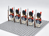 Grenadiers of the Old Guard Block Figures Set of 5pcs
