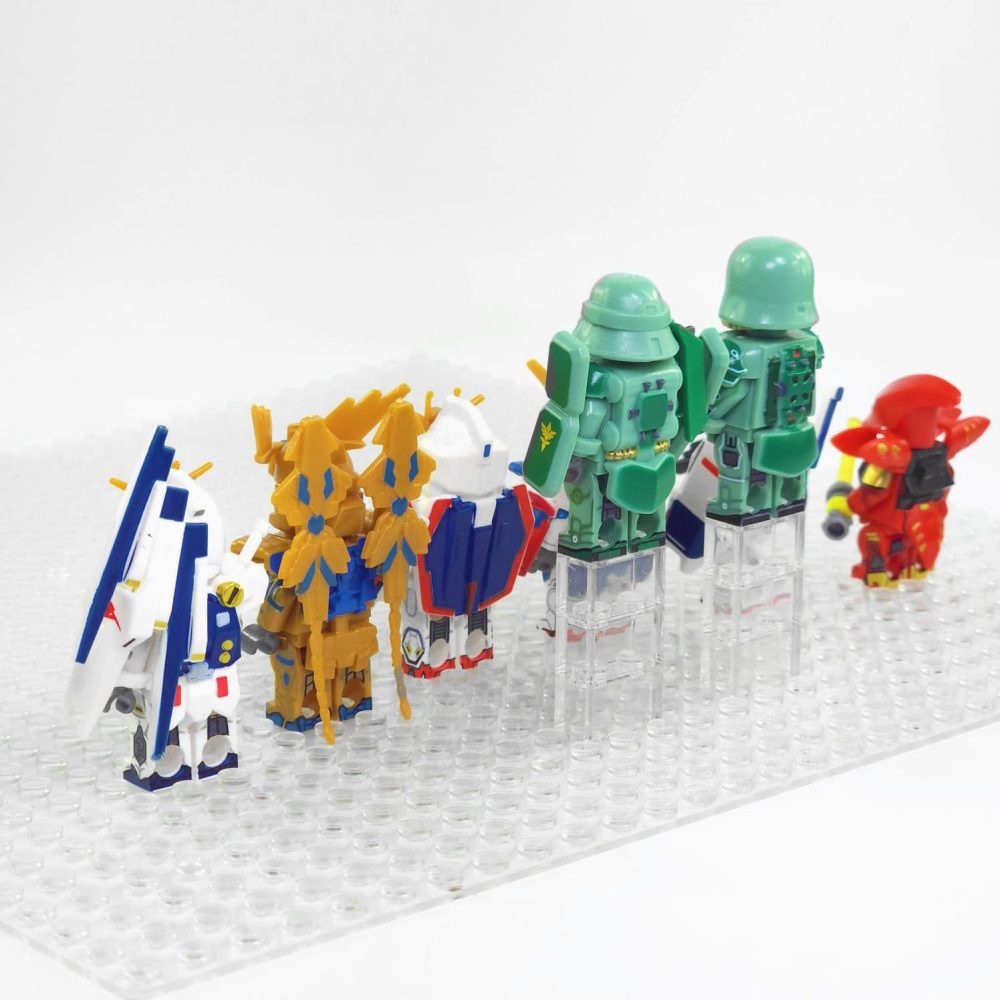 Gundam Mobile Suit Block Figures Set