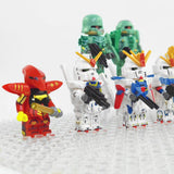 Gundam Mobile Suit Block Figures Set