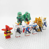 Gundam Mobile Suit Block Figures Set