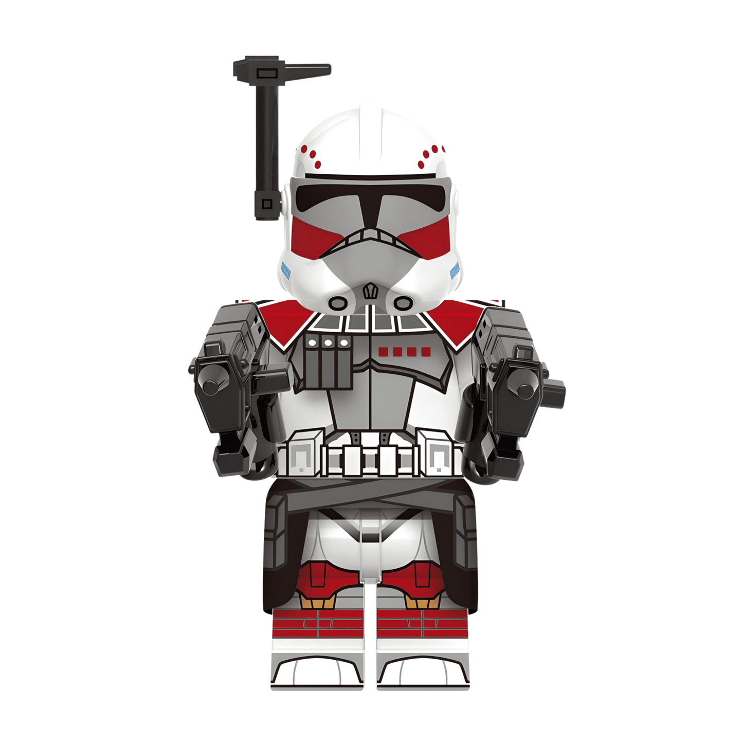 Space War Theme Clone Heroes Captains Leaders & Commanders Block Figures Megalist