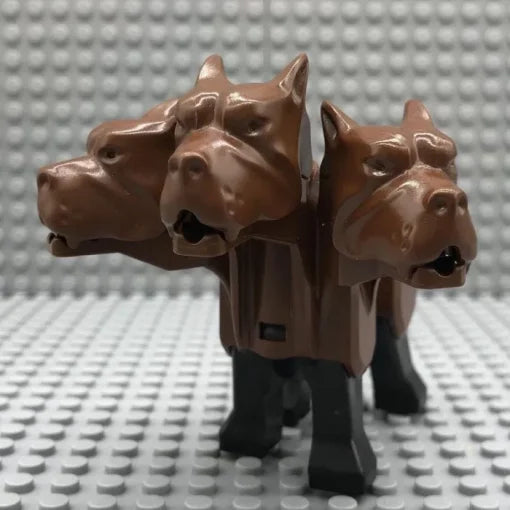 Harry Potter Fluffy Three-Headed Dog Block Figures