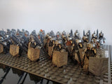 Lord the Rings Dwarves Dwarf Erebor Dain II Ironfoot  Army Set 61pcs