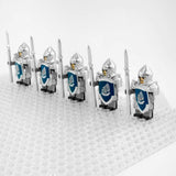 Lord the Rings Dol Amroth Spearmen Numenor Block Figures Set 5pcs