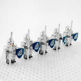 Lord the Rings Dol Amroth Spearmen Numenor Block Figures Set 5pcs