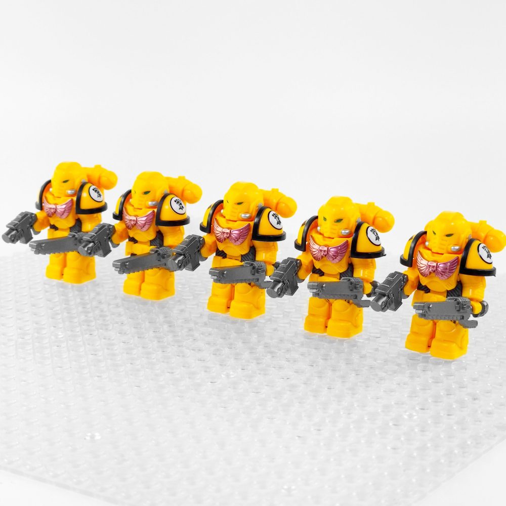 Imperial Fists Space Marines Block Figures Set