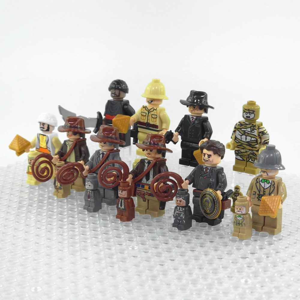 Indiana Jones and the Dial of Destiny Block Figures Set of 10pcs