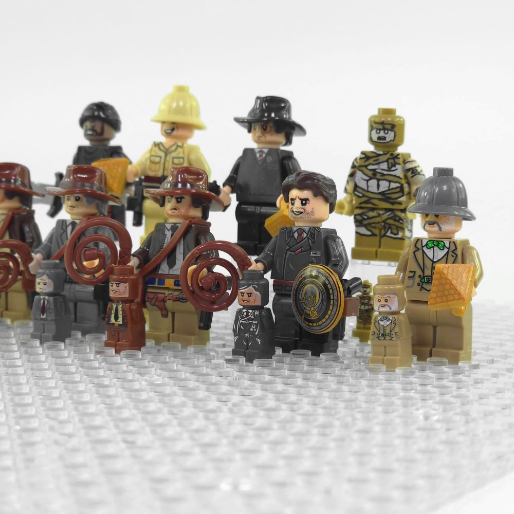 Indiana Jones and the Dial of Destiny Block Figures Set of 10pcs
