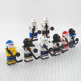 International Hockey All-Star Block Figures Set of 8pcs