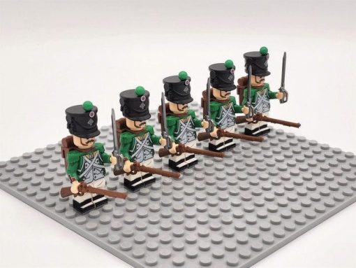 Italian Light Block Figures Set of 5pcs