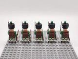 Italian Light Block Figures Set of 5pcs