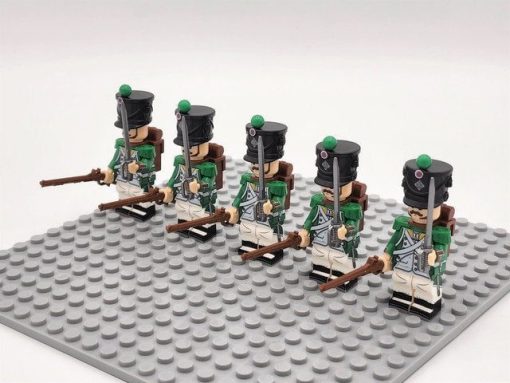 Italian Light Block Figures Set of 5pcs