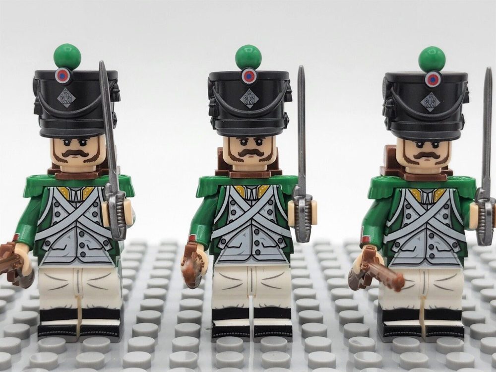 Italian Light Block Figures Set of 5pcs