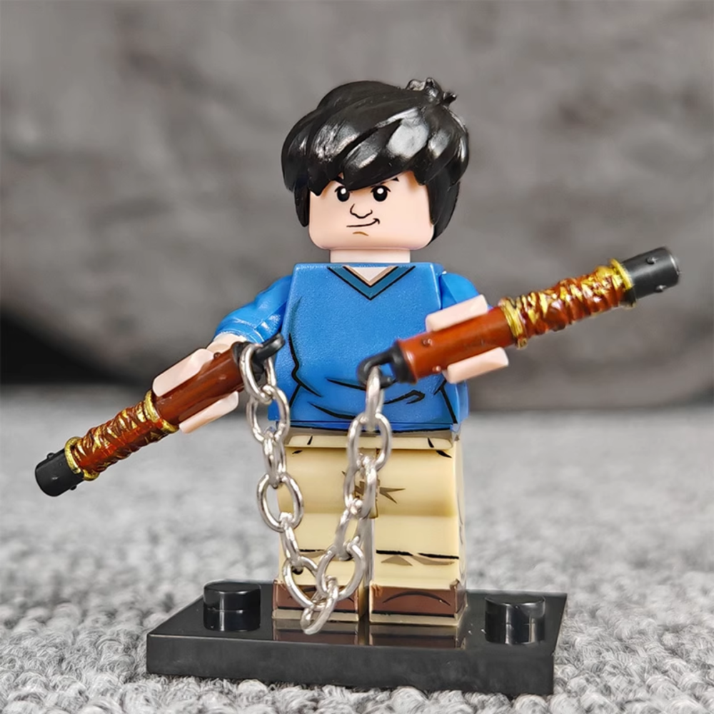 Custom  Building Block Figures Toy - Jackie Chan Collectible Action