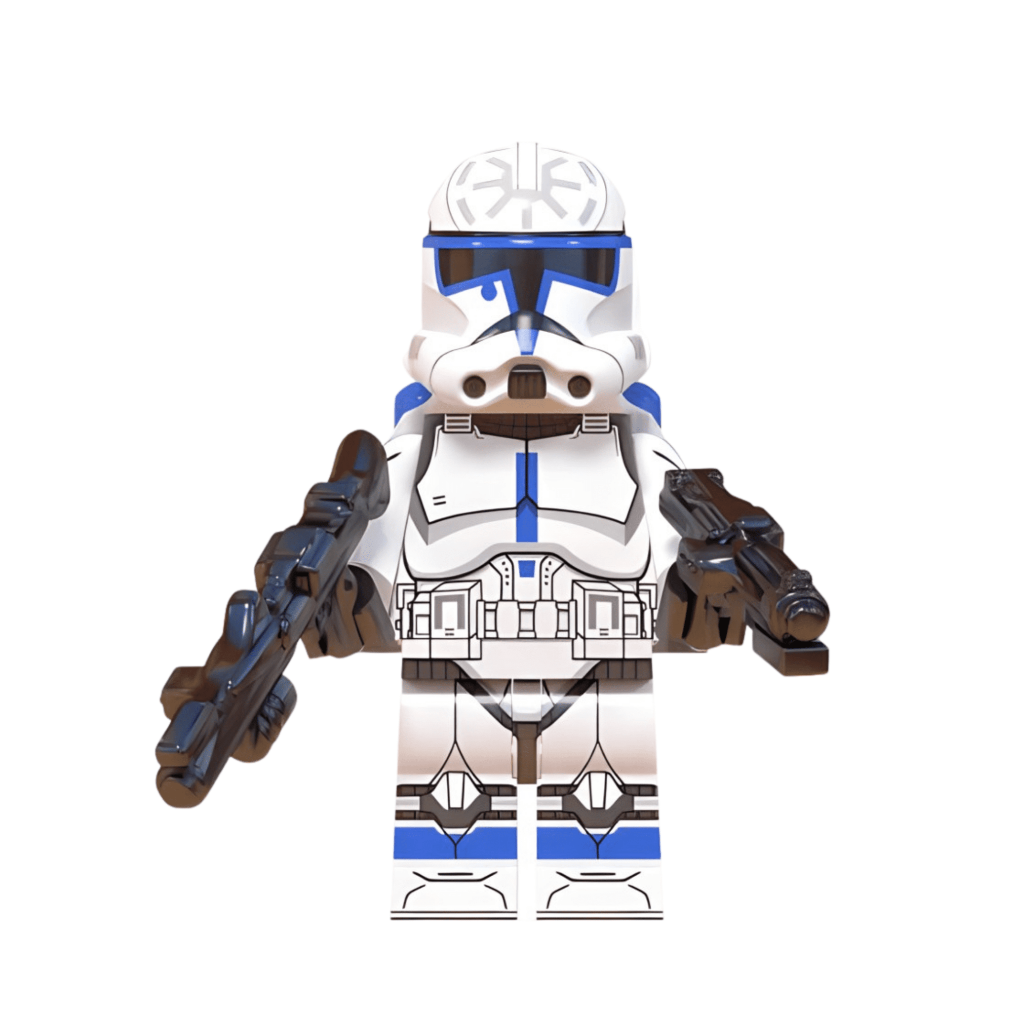 Space War Theme Clone Heroes Captains Leaders & Commanders Block Figures Megalist