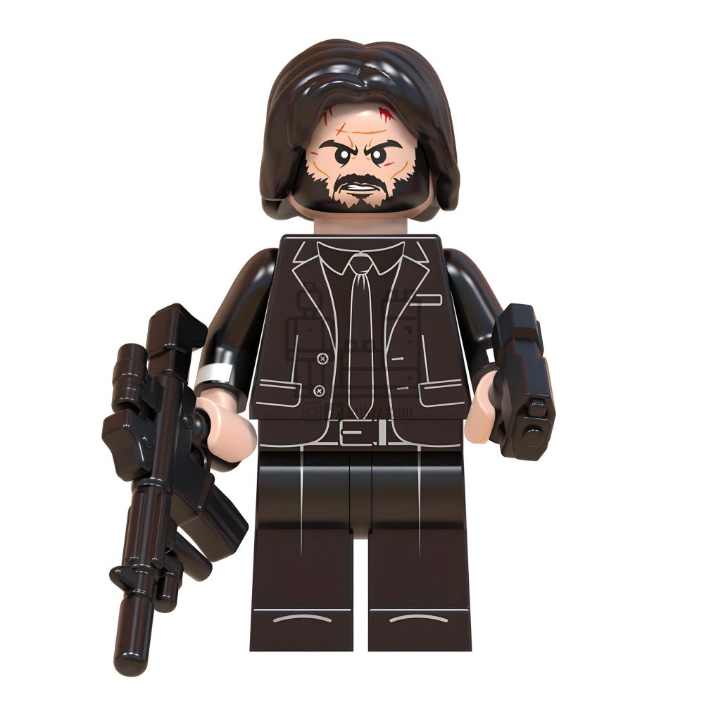 John Wick Block Figures