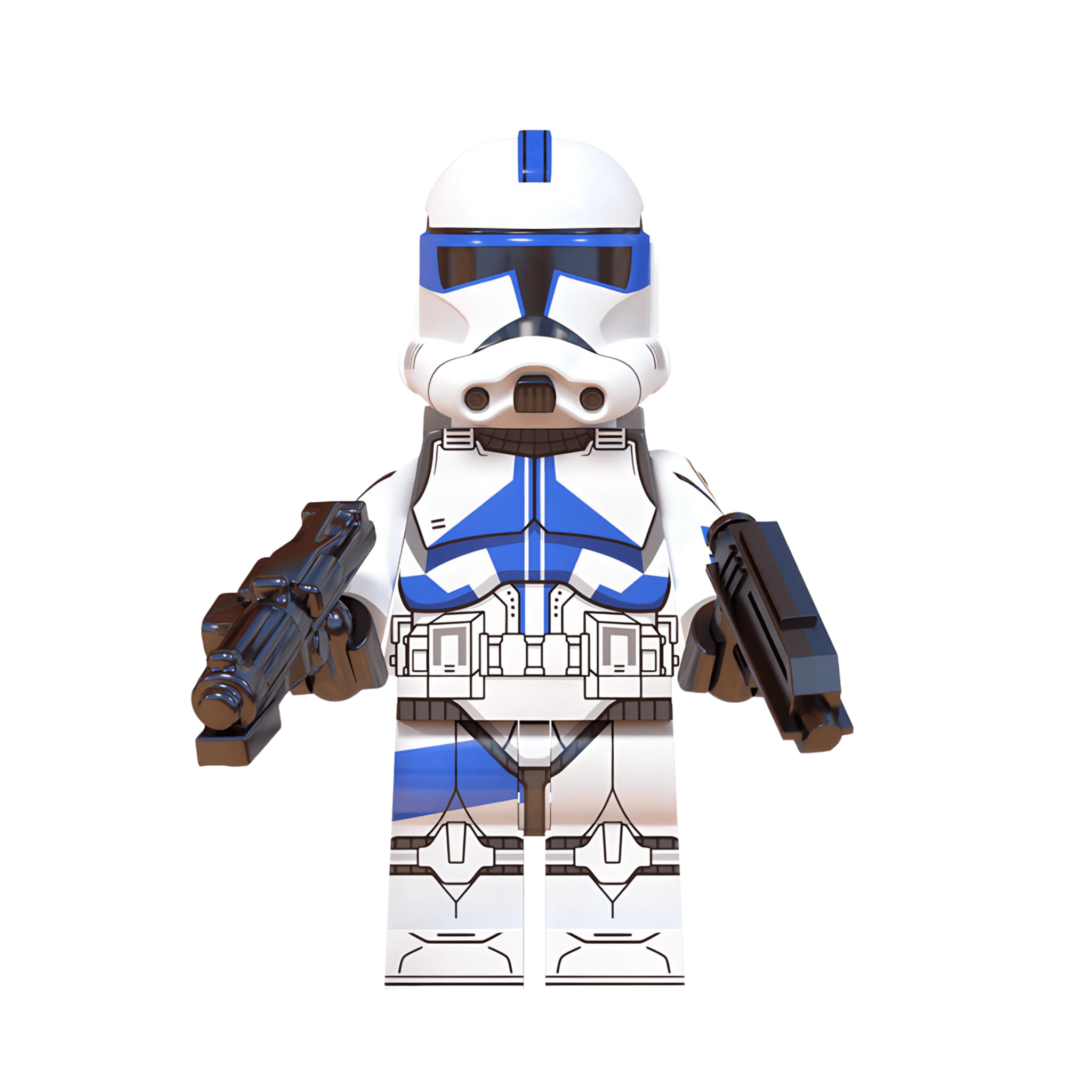 Space War Theme Clone Heroes Captains Leaders & Commanders Block Figures Megalist