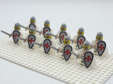 Knight Templar Block Figures Set of 10pcs